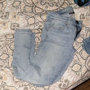 American Eagle Jeggings•Light wash•Size 2